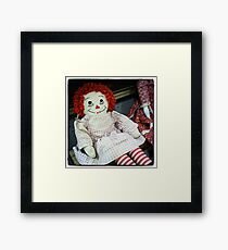 Rag Doll Framed Print