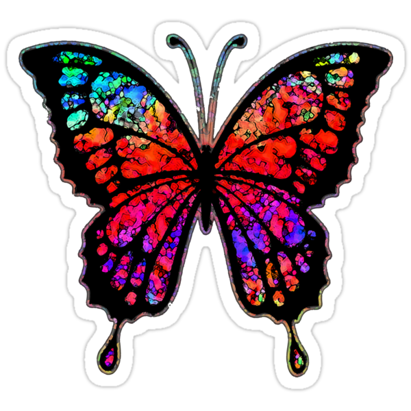  Butterfly Sticker Mary Rosh Mary Rosh