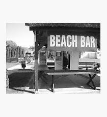 Beach Bar Photographic Print