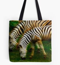 Zebras Tote Bag