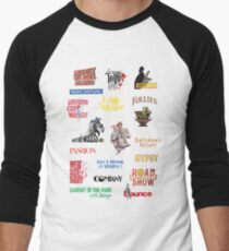 Sondheim Musicals Men's Baseball ¾ T-Shirt