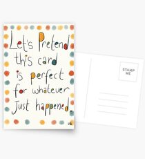 An EVERY occasion card. Postcards