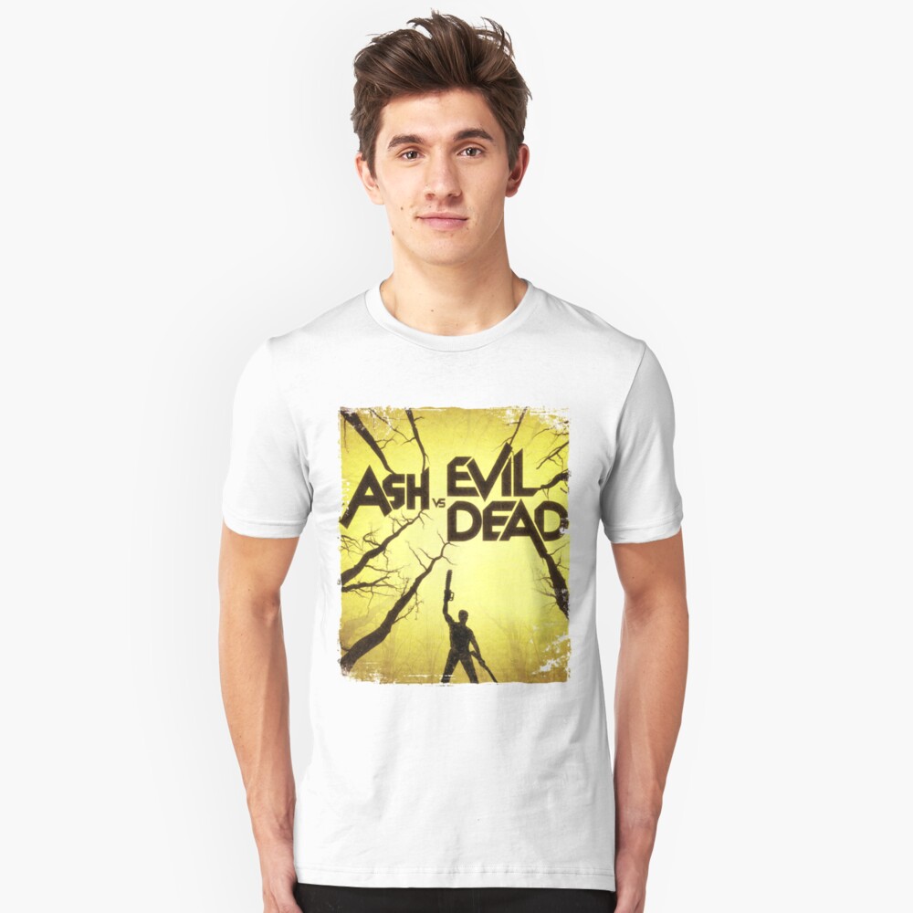 ash evil dead t shirt