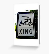 X I N G Greeting Card