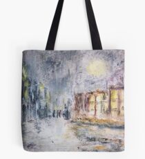 NIGHT IN THE SUBURBS Tote Bag