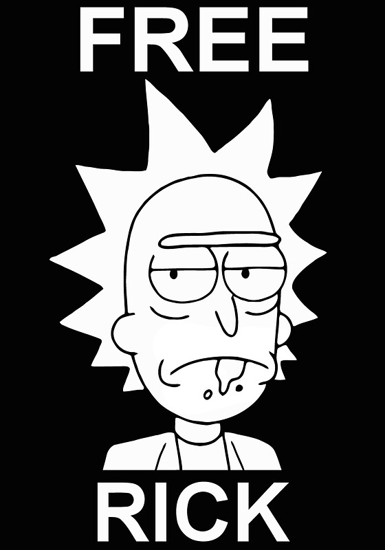 Pin by Kostya Fedotov on Stickers | Rick and morty drawing, Rick and ...