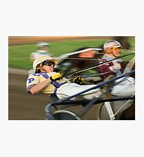 Harness Racing Photographic Print