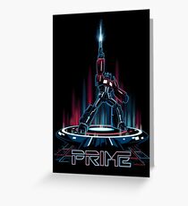 TRON-PRIME Greeting Card