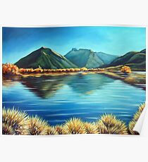 Glenorchy, New Zealand by Ira Mitchell-Kirk Poster