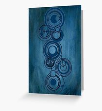 Gallifreyan Graffiti Greeting Card