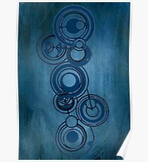 Gallifreyan Graffiti Poster