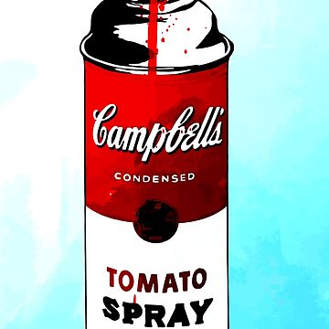 Artwork thumbnail, spray paint soup can  by greenarmyman