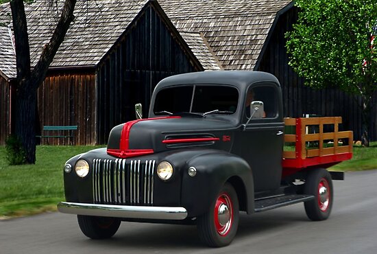 1947 Ford flatbed truck #2