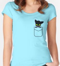 pocket Plagg Women's Fitted Scoop T-Shirt
