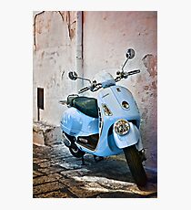 Vespa Scooter Photographic Print