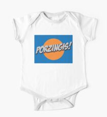 Porzingis! Baby Body Kurzarm