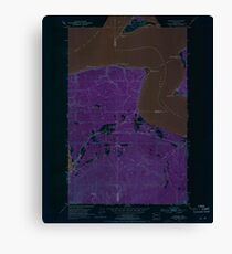 USGS Topo Map Washington State WA Gardiner 241248 1953 24000 Inverted Canvas Print