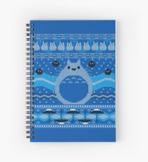 Totoro Knitted Neighbor Spiral Notebook