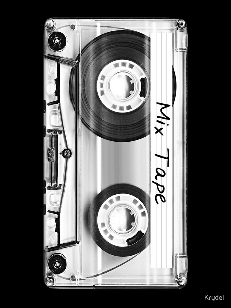 "Audio Cassette / Mix Tape iPhone Case" iPhone Case & Cover by Krydel