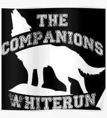 The companions of Whiterun - White Poster
