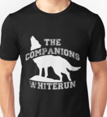 The companions of Whiterun - White Unisex T-Shirt