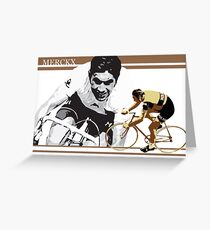 vintage poster EDDY MERCKX: the cannibal Greeting Card