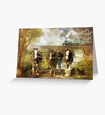 Under Our Own Steam Greeting Card