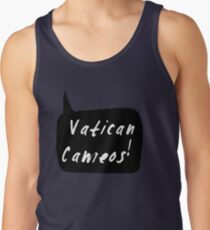 Vatican Cameos! (White text) Tank Top