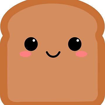 Kawaii Bread Cat Sticker for Sale by Lily mae