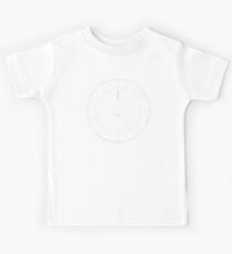 Gravity Falls Bill Cipher - White on Black Kids Tee