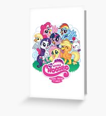 My Little Chocobo Greeting Card