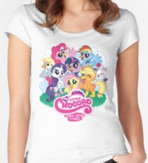 My Little Chocobo Women's Fitted Scoop T-Shirt