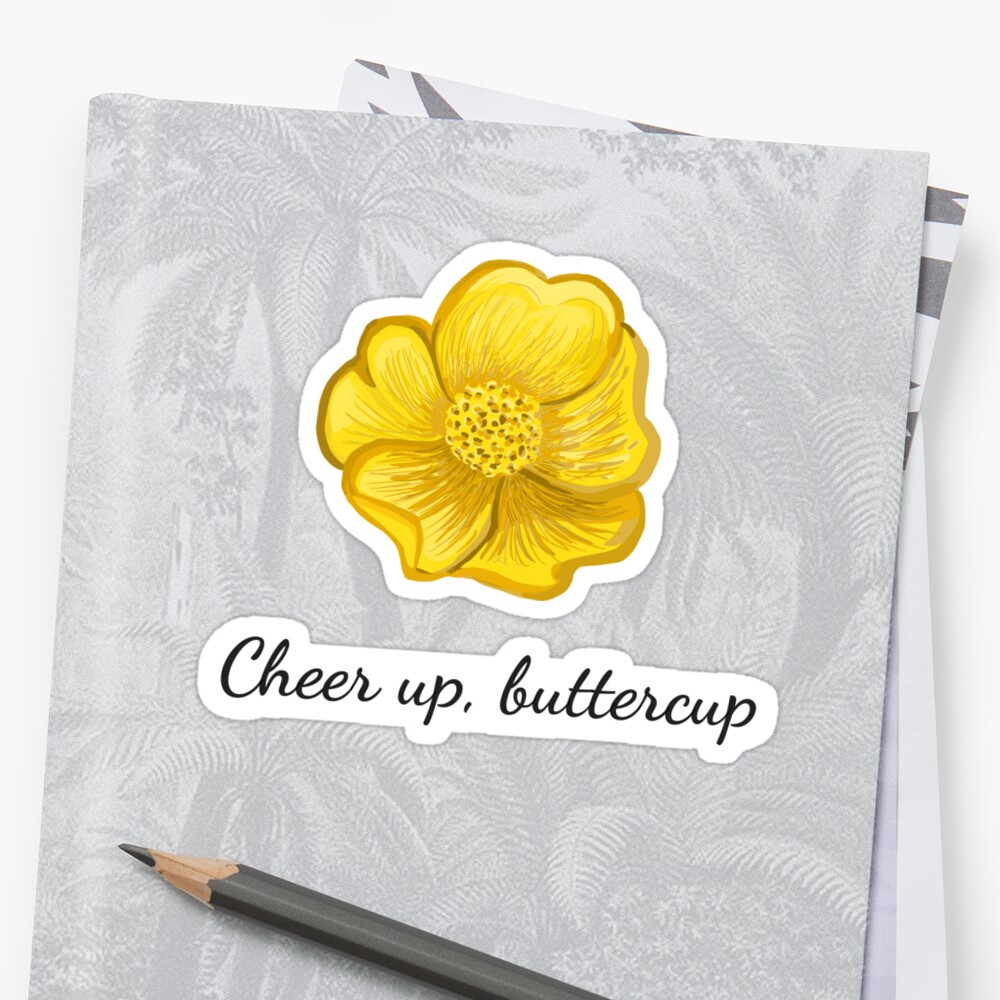 cheer up buttercup other ways to say