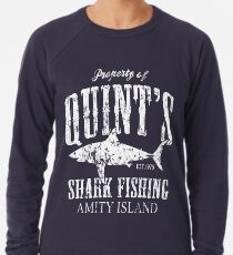Quints Shark Angeln Amity Island Leichter Pullover