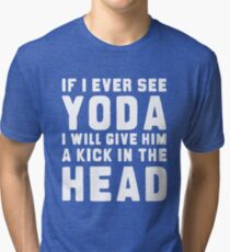 WTF IS YODA ??? Tri-blend T-Shirt