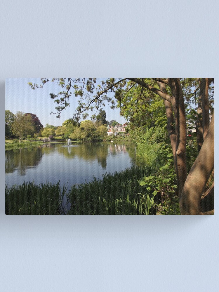 Alternate view of Bletchley Park Lakeview Canvas Print