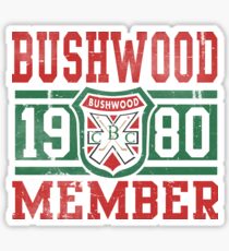 Retro Bushwood 1980 Member Sticker