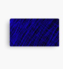 Blue Flares Canvas Print