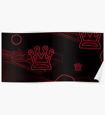 Red Crown Poster