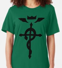 Edward Elric Symbol Slim Fit T-Shirt