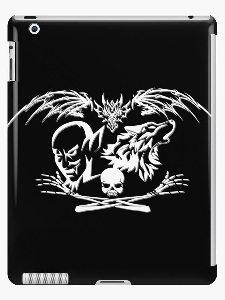 Tainted Blood Skyrim Hybrid Mod Logo White Ipad Case Skin By Nerdedness Redbubble