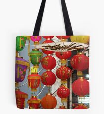 Chinese Lanterns, Ladies Market, Hong Kong Tote Bag
