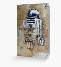 astromech droid Greeting Card