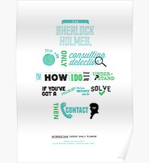 Sherlock Holmes - Consulting Detective Poster