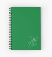 Minty Fresh Sensation, White version Spiral Notebook