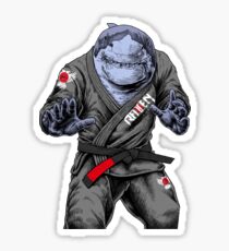 BJJ Shark Sticker
