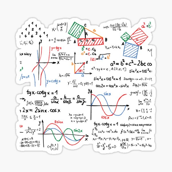 Formulas Stickers Redbubble