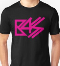 BASS (pink) Unisex T-Shirt