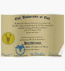 A Ph. D. in Horribleness! Poster