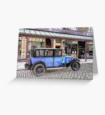 Vintage saloon Greeting Card